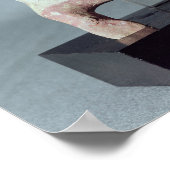 Statutaat van een vrouw die bevallen poster (Hoek)