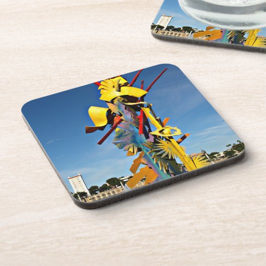 Statuten als eerbetoon aan het vrijwilligerswerk bier onderzetter (Linkerzijde)