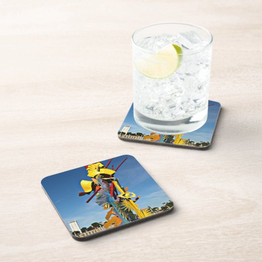 Statuten als eerbetoon aan het vrijwilligerswerk bier onderzetter (Rechterzijde)