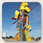 Statuten als eerbetoon aan het vrijwilligerswerk bier onderzetter (Voorkant)