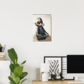 Statuut van Antoinette de Fontette Poster (Thuiskantoor)