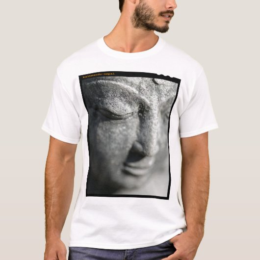 Statuut van Boeddha T-shirt (Voorkant)