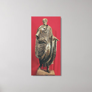 Statuut van Caesar Julianus Pacatianus Canvas Afdruk