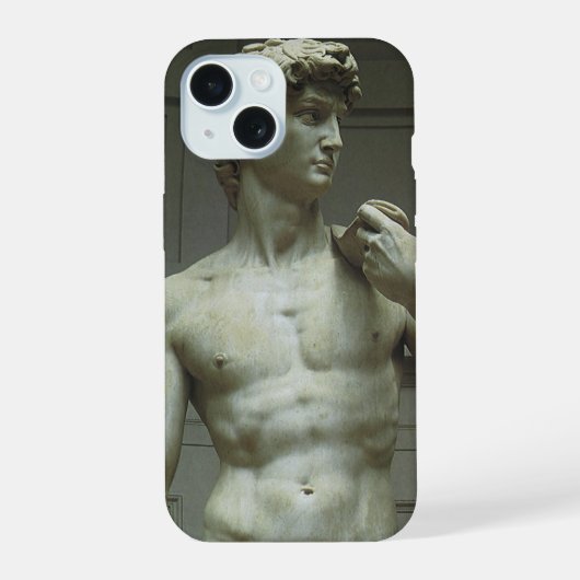 Statuut van David van Michelangelo iPhone 15 Case (Achterkant)