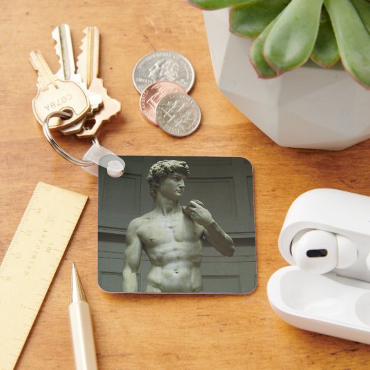 Statuut van David van Michelangelo Sleutelhanger (Bureau)