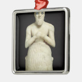 Statuut van de ambtenaar Ebih-Il Metalen Ornament (Links)