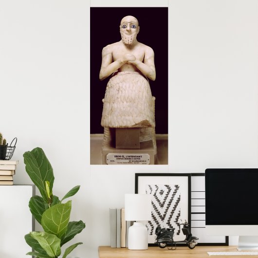 Statuut van de ambtenaar Ebih-Il Poster (Thuiskantoor)