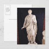 Statuut van de Caesar Augustus Briefkaart (Voorkant / Achterkant)