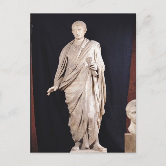 Statuut van de Caesar Augustus Briefkaart (Voorkant)