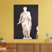 Statuut van de Caesar Augustus Canvas Afdruk (Insitu (Woonkamer))