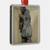 Statuut van de esop metalen ornament (Rechts)