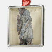 Statuut van de esop metalen ornament (Links)