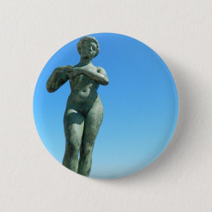 Statuut van de Gaspar de Portola, Barcelona Ronde Button 5,7 Cm
