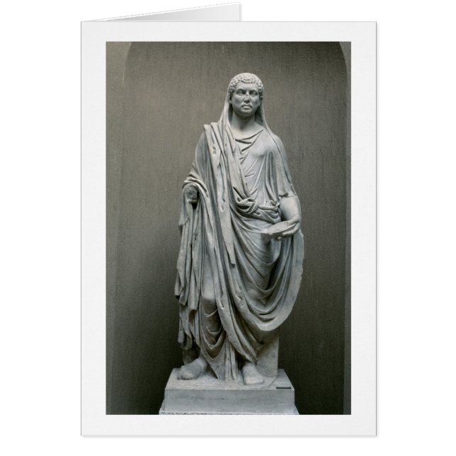 Statuut van de keizer Maxentius (306-312 AD) als P (Voorkant)
