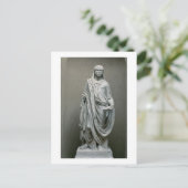 Statuut van de keizer Maxentius (306-312 AD) als P Briefkaart (Staand voorkant)