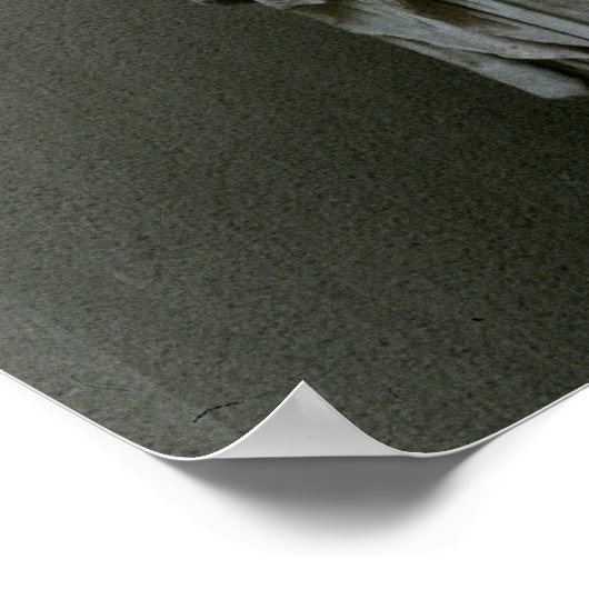 Statuut van de keizer Maxentius (306-312 AD) als P Poster (Hoek)