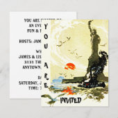 STATUUT VAN DE LIBERTY HARBOR INVITATION EZ2 CUSTO KAART (Voorkant / Achterkant)