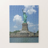 Statuut van de Liberty Puzzle Legpuzzel (Verticaal)