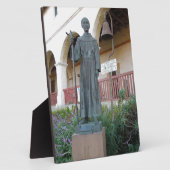 Statuut van de pater Serra van de Santa Barbara-mi Fotoplaat (Zijkant)