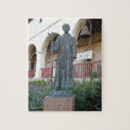 Statuut van de pater Serra van Santa Barbara Missi Legpuzzel