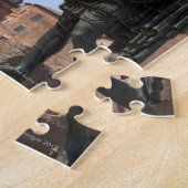Statuut van de Romeinse keizer nabij het Roman For Legpuzzel (Zijkant)