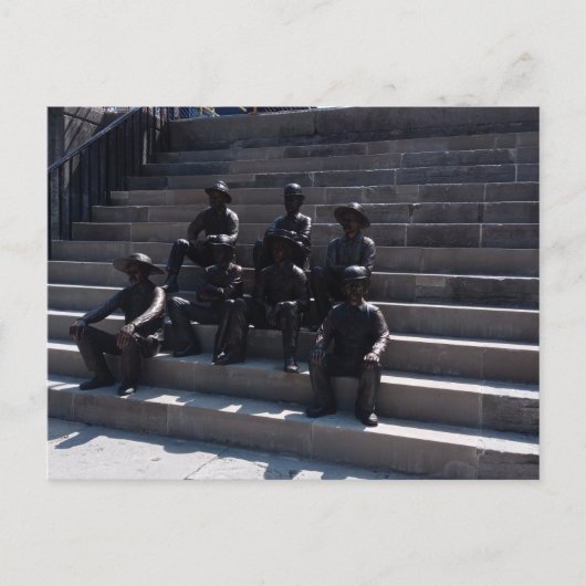 Statuut van de werknemers van het kanaal van Erie Briefkaart (Voorkant)