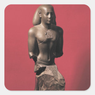 Statuut van Iahmes Saneith Vierkante Sticker