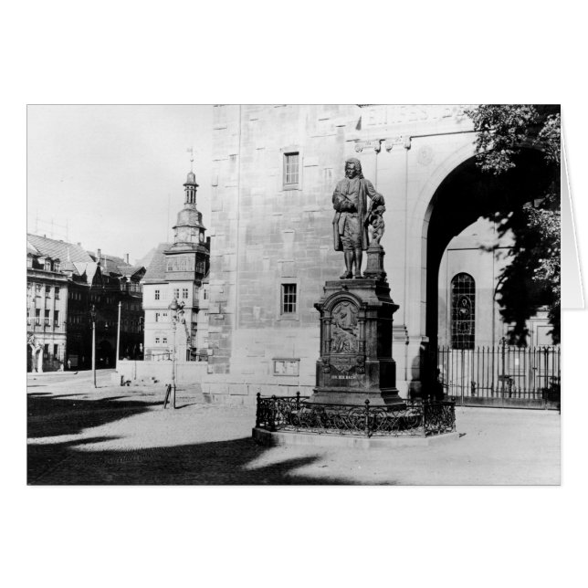 Statuut van Johann Sebastian Bach (Voorkant Horizontaal)