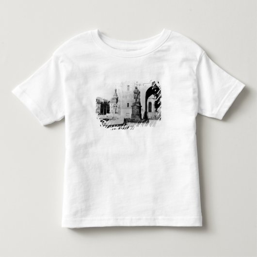 Statuut van Johann Sebastian Bach Kinder Shirts (Voorkant)