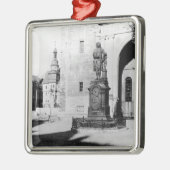 Statuut van Johann Sebastian Bach Metalen Ornament (Links)