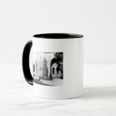 Statuut van Johann Sebastian Bach Mok (Voorkant links)