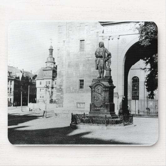 Statuut van Johann Sebastian Bach Muismat (Voorkant)
