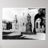 Statuut van Johann Sebastian Bach Poster (Voorkant)