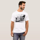 Statuut van Johann Sebastian Bach T-shirt (Voorkant volledig)