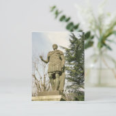 Statuut van Julius Caesar Briefkaart (Staand voorkant)