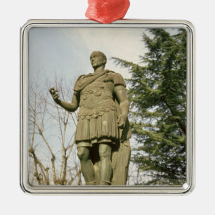 Statuut van Julius Caesar Metalen Ornament