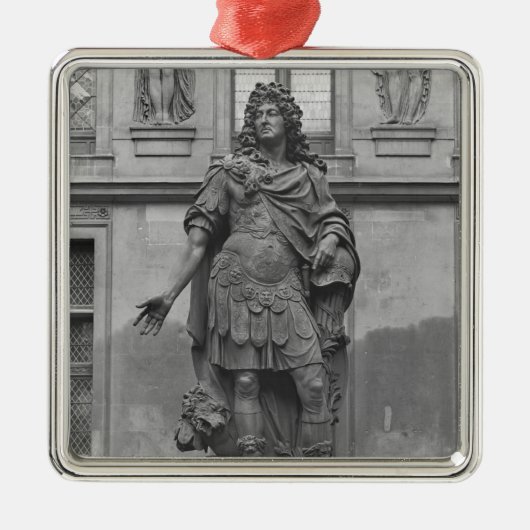 Statuut van Louis XIV Metalen Ornament (Voorkant)