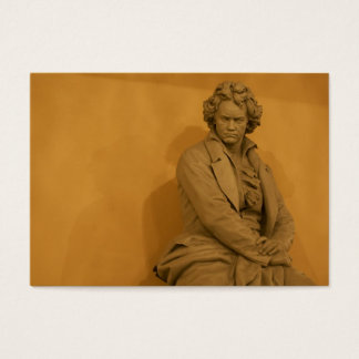 Statuut van Ludwig van Beethoven Visitekaartje