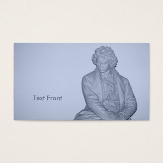 Statuut van Ludwig van Beethoven Visitekaartjes