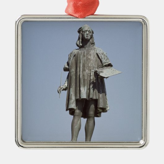 Statuut van Raphael Sanzio van Urbino, 1897 Metalen Ornament (Voorkant)