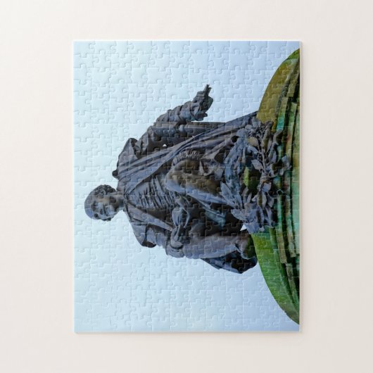 Statuut van William Shakespeare Legpuzzel (Verticaal)