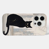 Statzwarte kat, digitale kunst Case-Mate iPhone case (Achterkant (horizontaal))