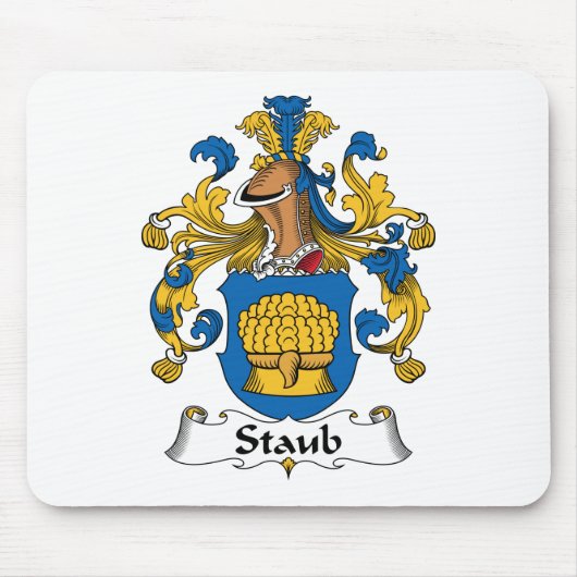 Staub Family Crest Muismat (Voorkant)