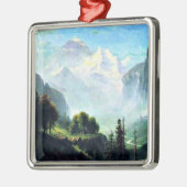 Staubbach-waterval bij Lauterbrunnen, Zwitserland Metalen Ornament (Links)