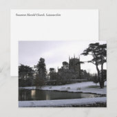 Staunton Harold Church Leicestershire England Briefkaart (Voorkant / Achterkant)