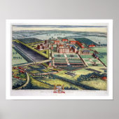 Staunton Harold in het graafschap Leicester Poster (Voorkant)