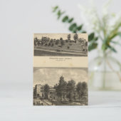 Staunton Male Academy Briefkaart (Staand voorkant)