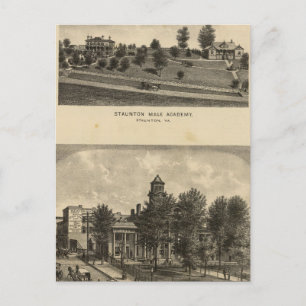 Staunton Male Academy Briefkaart