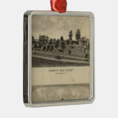 Staunton Male Academy Metalen Ornament (Rechts)