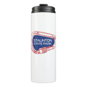 Staunton State Park Colorado Klimmen Carabiner Thermosbeker